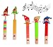 Smiley Gifts - Little Musician - Clown Wooden Musical Whistle - Boys & Girls Children Kids Christmas Gift or Stocking Filler Idea - One Supplied