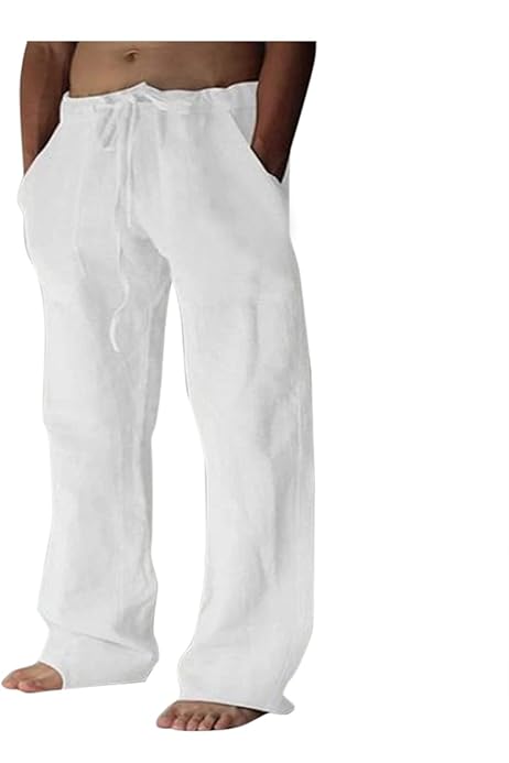 VaiKanhai Outdoorbroek voor heren, winter, beige, cargobroek, katoen