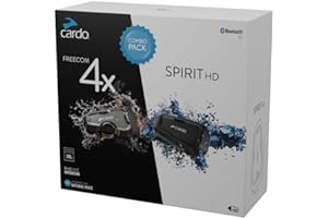 CARDO FREECOM 4X & SPIRIT HD BUNDLE