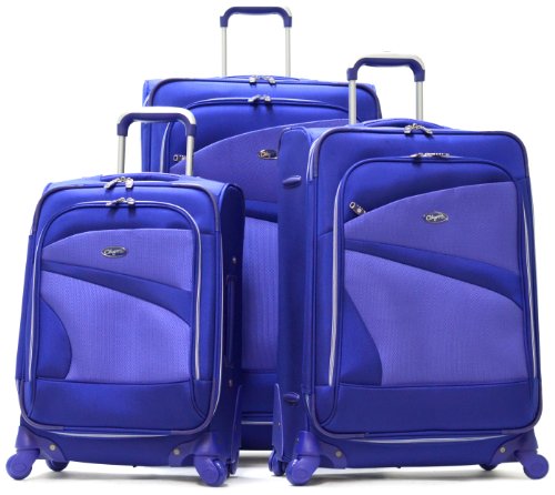 olympia purple luggage