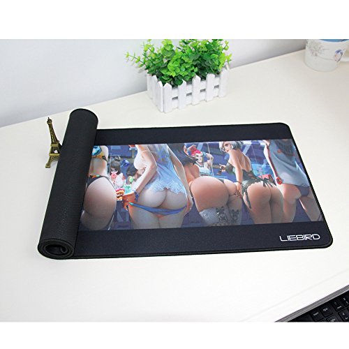 Sexy Arsch Erweitertes XXL Gaming Maus Pad -80x30x0.3 cm-Tragbarer Schreibtisch groß Pad für Laptop - 4