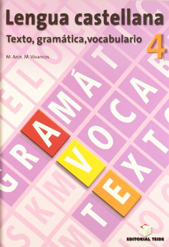 Lengua castellana, texto, gramática, vocabulario, 4 ESO Cuaderno y solucionario