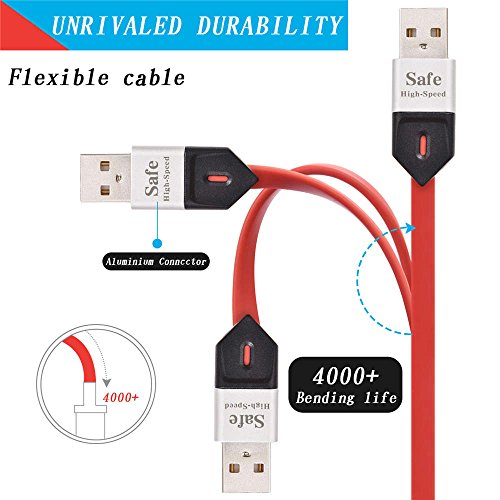 Lightning Kabel, Gaoye 6.6ft USB Ladekabel High-Speed Datenkabel für iPhone 7 7 Plus SE 6s 6 Plus 6 5S 5C 5, iPad Air 2, Mini 3, iPod 5, iPod Nano 7 (2-Pack / 2m) (Lightning Kabel) - 2