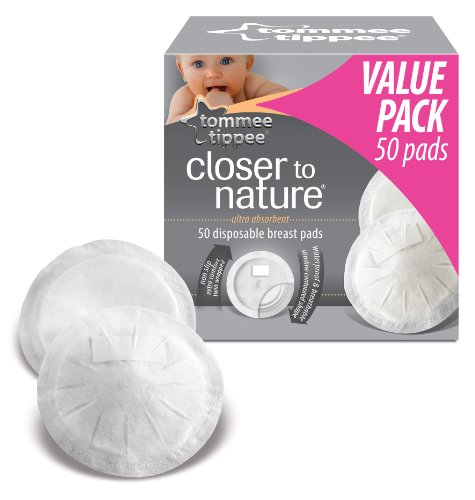 Tommee Tippee Closer to Nature Disposable Breast Pads (50-pack)