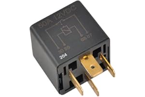 P2R Relé de arranque original para moto Yamaha 50 TZR 2004 (12 V, 30 A)