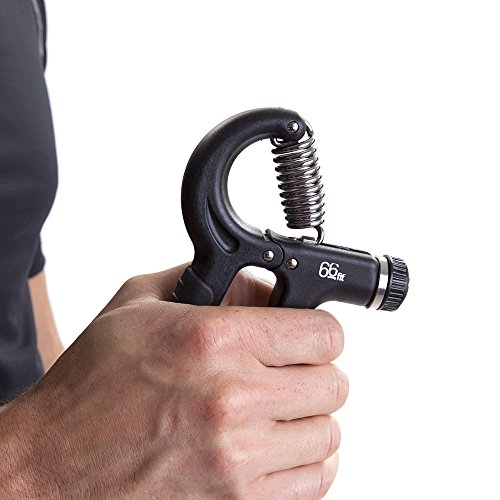66fit anpassbare Federgriffhantel 10-40 kg – Handgelenk, Unterarm Krafttraining, BP-S-260A - 5