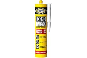 Bostik Legno Max Express Colla per Legno Extra Forte, Rapida e Impermeabile 380g