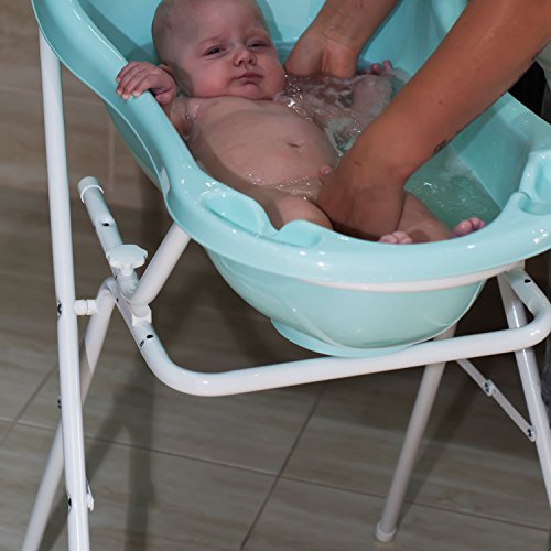 Baby Badewanne XXL Hippo limone grün 100 cm ohne Stöpsel! - 7