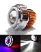 A&A Automobile Lamp Led headlight Lens projector ( High beam, Low Beam, Flasher function) (Blue ,Red and White) for Royal Enfield Electra RS.1199.00