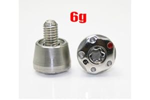 HISTAR 2pcs Golf Weight Screw for Taylormade Spider Tour Putter R7 R9 R11 R11S R1 Driver