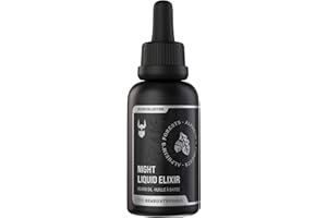 The Beard Struggle Night Liquid Elixir Beard Oil - Silver Collection - Alfheim's Forests - Softens, Moisturizing, & Healthier Beard Growth - Vegan-Friendly Beard Growth Oil (30 ml)