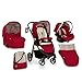 Price comparison product image Hauck Lacrosse Aio Travel System - Chilli