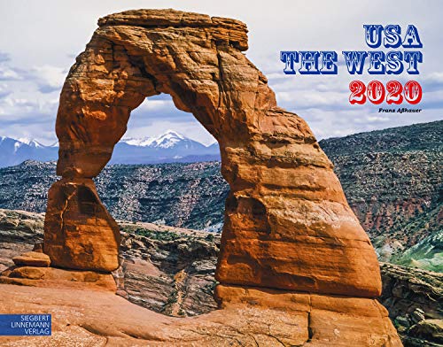 USA The West 2020: Großformat-Kalender 58 x 45,5 cm | Wandkalender Amerika