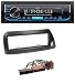 Produktbild caraudio24 JVC KD-X351BT Aux USB Bluetooth MP3 Autoradio für Ford Ka (bis 2008) - Schwarz