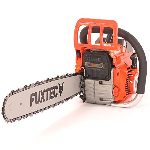 FUXTEC Benzin Kettensäge FX-KSE152 Schwert 50 cm Kette 52 cc Motorsäge MS Motorkettensäge PS Säge - 2