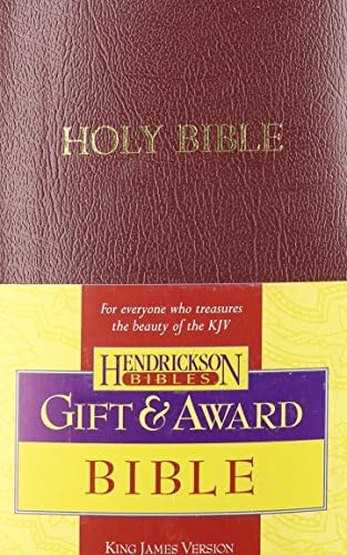 Kjv Gift Award Bible Burgundy: King James Version, Burgundy, Imitation Leather, Gift & Award