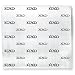 SwaddleDesigns X-Large Cotton Muslin Swaddle Blanket, XOXO, Black