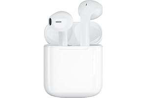 UCGOU Cuffie Bluetooth,Cuffie Bluetooth 5.2,Riduzione del rumore,Bassi immersivi,Controllo tattile,Ricarica rapida,Impermeabili IPX6,Riproduzione di 24 ore, per iPhone/Samsung/Android