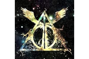 HUANNY Kit de peinture diamant 5D à faire soi-même pour adultes et enfants, peinture à strass ronds avec strass, point de croix, art diamant et (Harry Potter, 30,5 x 30,5 cm)