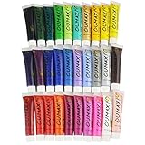 30 Colours Acrylic Nail Art Paint 3D Design Polish Set 12ml #105ALL