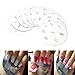 Anself 12 in 1 DIY Nail Stamping Set Nail Printer Tool Kit Nail Art Stamping Image Plates + Stamper + Scraper