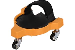 Weiyiroty Rollende Knieschützer, multifunktional, leicht, mit Rad und verstellbarem Gurt, Knieschoner für Lackierung/Reparatur und Wartung von Autos