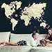 Produktbild HQ Windspiration World Map XXL 3D-Holzfunktionsbausätze, Holz, Natur 200 x 120 cm