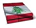 Produktbild Sony PlayStation 4 Designfolie "Libanon Flagge" Skin Aufkleber für PlayStation 4 (PS4)
