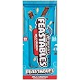 Feastables MrBeast Milk Crunch Chocolate Bars with puffed Rice – Pack of 10 (60g Each) – Smooth Milk Chocolate, Perfect for Gifting or Birthday Celebrations