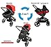 Produktbild Migo Ferrari Kinderwagen 360°, 3 in 1, mit Babyschale Gruppe 0+ (von 0 bis 13 kg)
