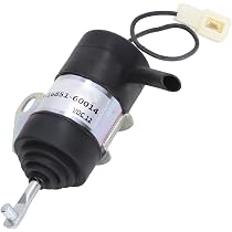 Solenoïde Arrêt Moteur 12V Pour Tracteurs Et Tondeuses Kubota - Remplacement Fiable (réf. 16851-60014)