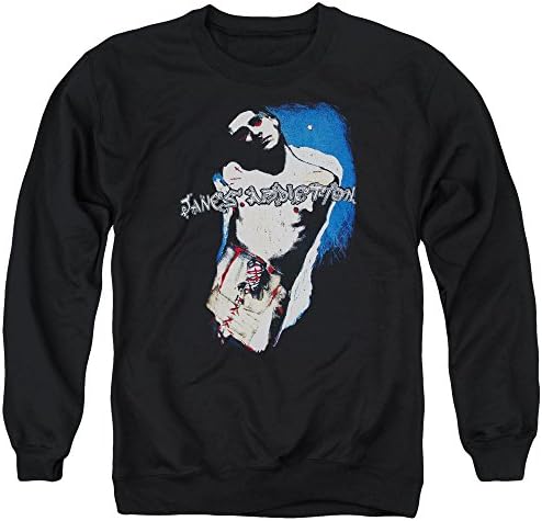 Janes Addiction - Mens Perry Sweater, X-Large, Black