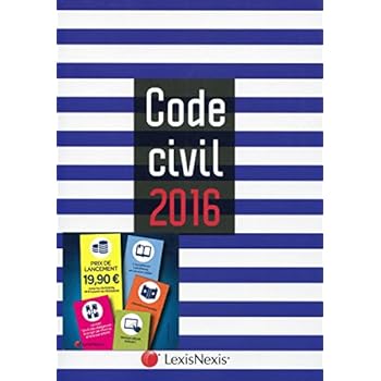 Code civil 2016 : Jaquette Marin Code civil 2016 : Jaquette Marin