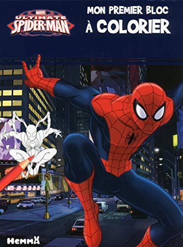 Marvel - Ultimate Spider-Man - Mon premier bloc à colorier Marvel - Ultimate Spider-Man - Mon premier bloc à colorier