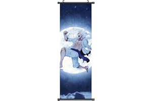 CBOSNF One Piece Pósteres de Anime Scroll One Piece Póster Decoración Luffy Scroll Painting Poster One Piece Pósteres de Anime ScrollLuffy Pared Colgante Pósteres Poster 30 * 90CM