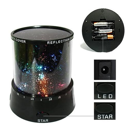 swabs LED Modes USB Intelligent Night Light Star Projector Lamp for Kids Room - Image 7