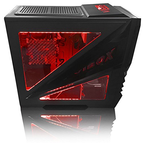 Vibox VBX-PC-1097 Sharp Shooter Paket 7 54,6 cm (21,5 Zoll) Gaming Desktop-PC (AMD Phenom Quad Core FX-4300, 16GB RAM, 1TB HDD, NVIDIA Geforce GTX 750, Win 10 Home) rot - 6