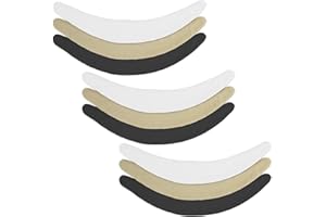 ‎MORE OF ME TO LOVE More of Me to Love- Bambus Bauchfalten Unterlage, 9er- Pack, schwarz, weiß, beige, medium