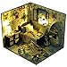 Produktbild DIY Dollhouse Miniature Kit Kreativer Valentinstag, Geburtstag Geschenk Handwerk montiert Diy Hütte Modell Kinder pädagogisches Spielzeug Mini Diorama Haus Renovierung DIY Dollhouse - kreatives Weihna