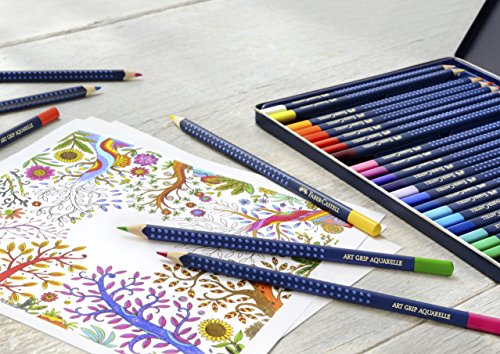 Faber-Castell Aquarell-Stifte Art Grip/114224 Inhalt 24 Etui - 5