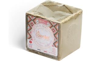 La Corvette, Le Cube Edition Limitée Savon de Marseille Olive, 300 g - Savon de Marseille traditionnel certifié naturel Cosmos NAT