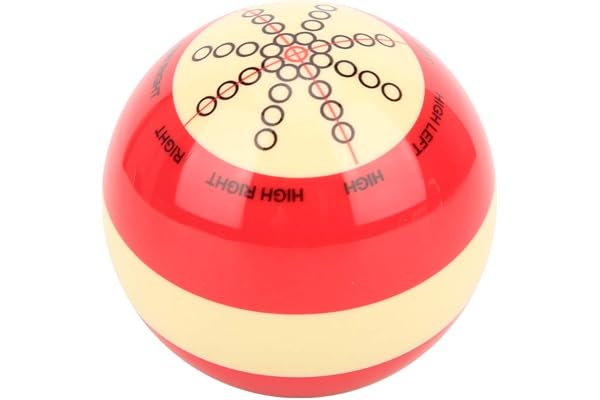 Keenso Boules de Billard, Accessoire d'Aide à la Formation d'Entraînement à la Balle de Billard Portable pour America Pool Eight Ball Fournitures de