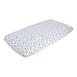 little dutch - 1023 Spannbetttuch 70x140, mixed stars mint