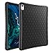 Price comparison product image FINTIE Silicone Case for iPad Pro 12.9" 3rd Gen 2018 - [Honey Comb Series] Light Weight Anti Slip Kids Friendly Shock Proof Protective Cover for iPad Pro 12.9 Inch 2018 Tablet, Black