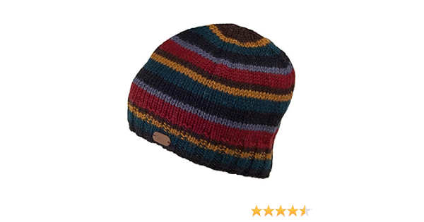 Kusan Brooklyn Striped Beanie Hat 