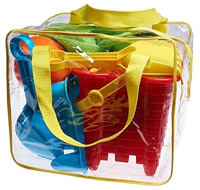 Kit de jeu de plage enfant - Sac zippé réutilisable