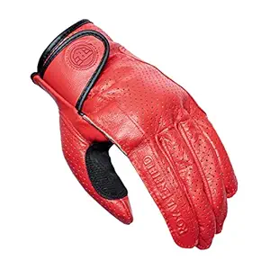 Royal Enfield Summer Riding Gloves Red L 22CM(RRGGLH000043)