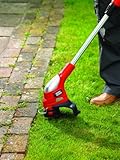 Black+Decker Li-Ion Akku-Rasentrimmer (18V 2.0Ah, Schnittbreite 23 cm, Zweithandgriff, Kantenschneidfunktion, E-Drive, Teleskopstiel, inkl. Akku und Ladegerät) GLC1823L20, schwarz orange - 8