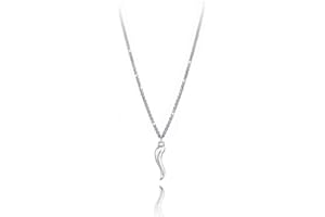 Saga Gioielli Halskette für Herren und Damen, Motiv: Horn Uomo