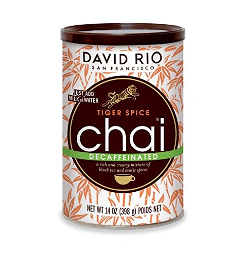 David Rio Chai Mix, Decaf Tiger Spice, 14 Ounce